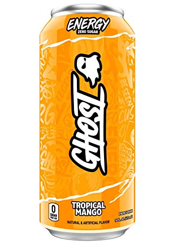 Ghost Tropical Mango Energy Drink 16 oz