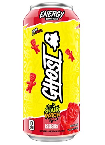 Ghost Sour Patch Redberry Energy Drink 16 oz ShopCGX Ghost Sour Patch Redberry Energy Drink 16 oz ShopCGX