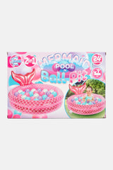 Splash Buddies Mermaid Inflatable Ball Pit