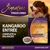 Zignature Original Freeze Dried Kangaroo Entrée Dry Dog Food - 4 oz.