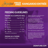 Zignature Original Freeze Dried Kangaroo Entrée Dry Dog Food - 4 oz.