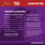 Zignature Original Freeze Dried Lamb Entrée Dry Dog Food - 4 oz.