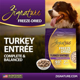 Zignature Original Freeze Dried Turkey Entrée Dry Dog Food - 4 oz.