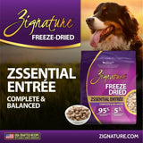 Zignature Original Freeze Dried Zssential Entrée Dry Dog Food - 4 oz.