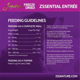 Zignature Original Freeze Dried Zssential Entrée Dry Dog Food - 4 oz.