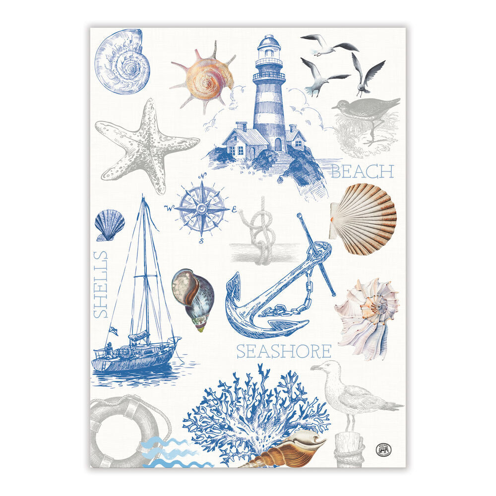 Michel Design Works The Shore Kitchen Towel