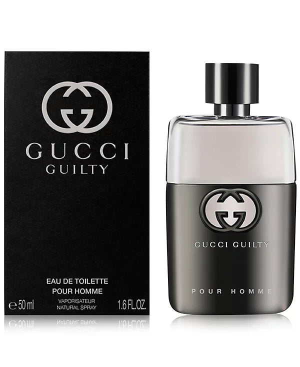 Gucci Guilty Men Pour Homme Eau de Toilette Spray - 1.6 oz