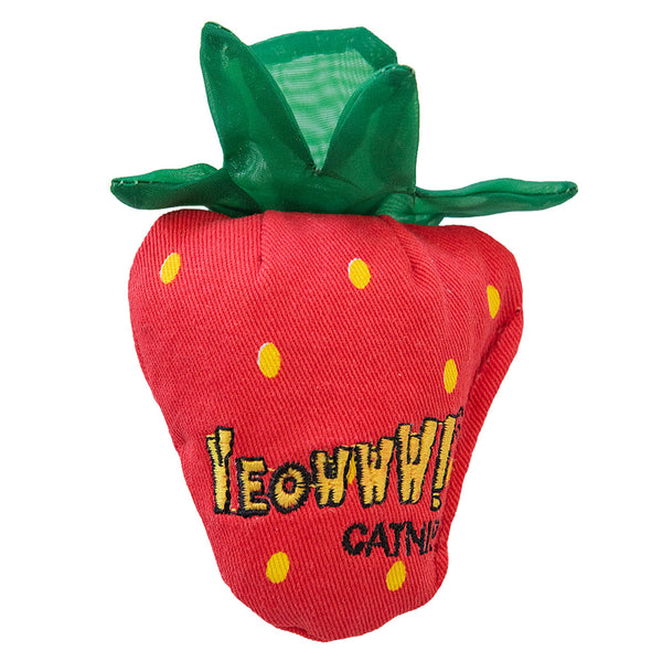 Yeowww! Strawberry Cat Toy