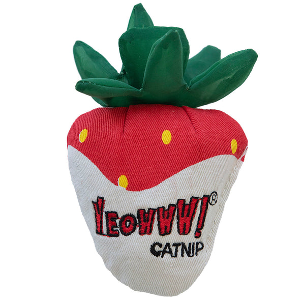 Yeowww! Strawberry White Chocolate Cat Toy