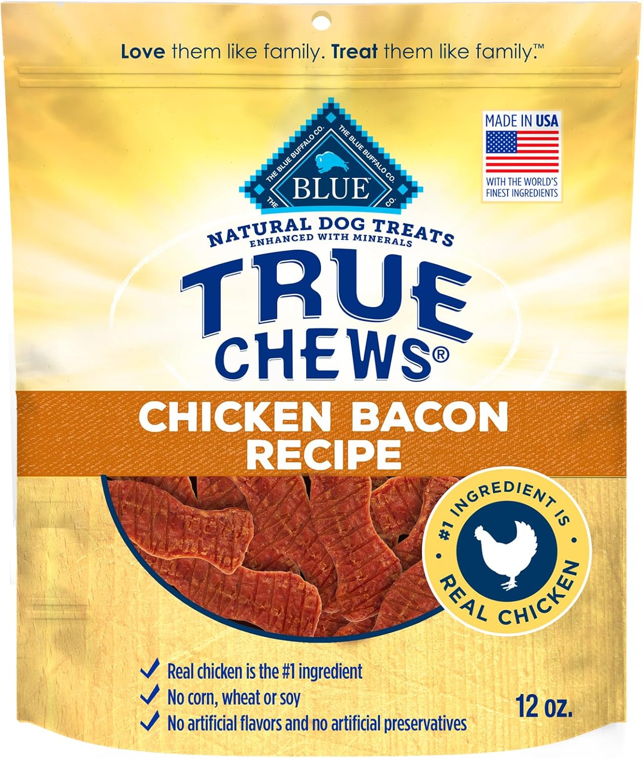 Blue Buffalo True Chews Dog Treats - 12 oz.