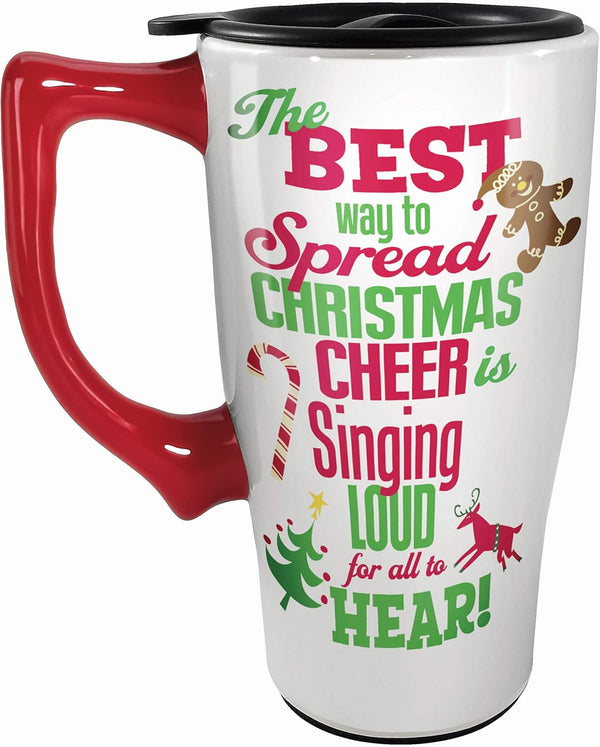 Spoontiques Elf Ceramic Travel Mug