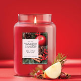 Yankee Candle Original Large Jar Candle - Red Apple Wreath