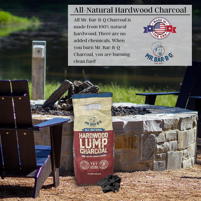 Mr. Bar-B-Q All Natural Hardwood Lump Charcoal