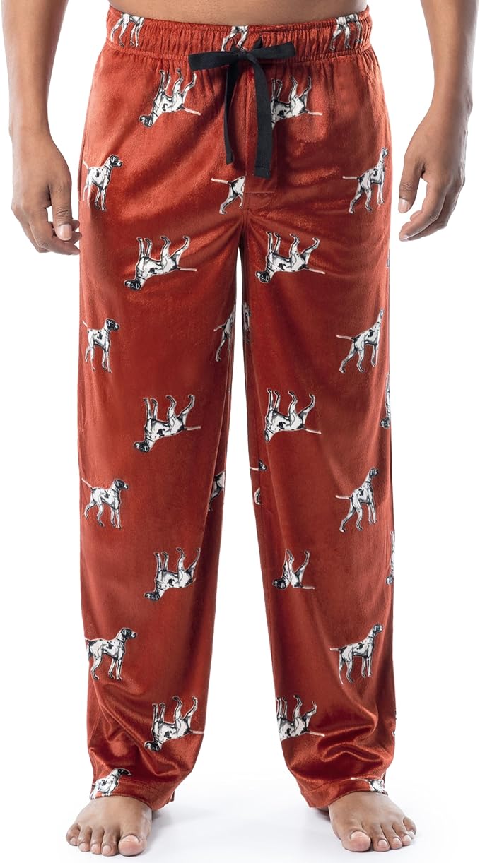 IZOD Mens Holiday Fleece Sleep Pants