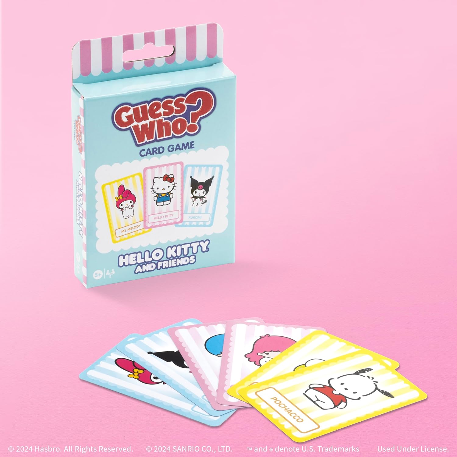 The OP Games Hello Kitty and Friends Gues WHO? Card Game