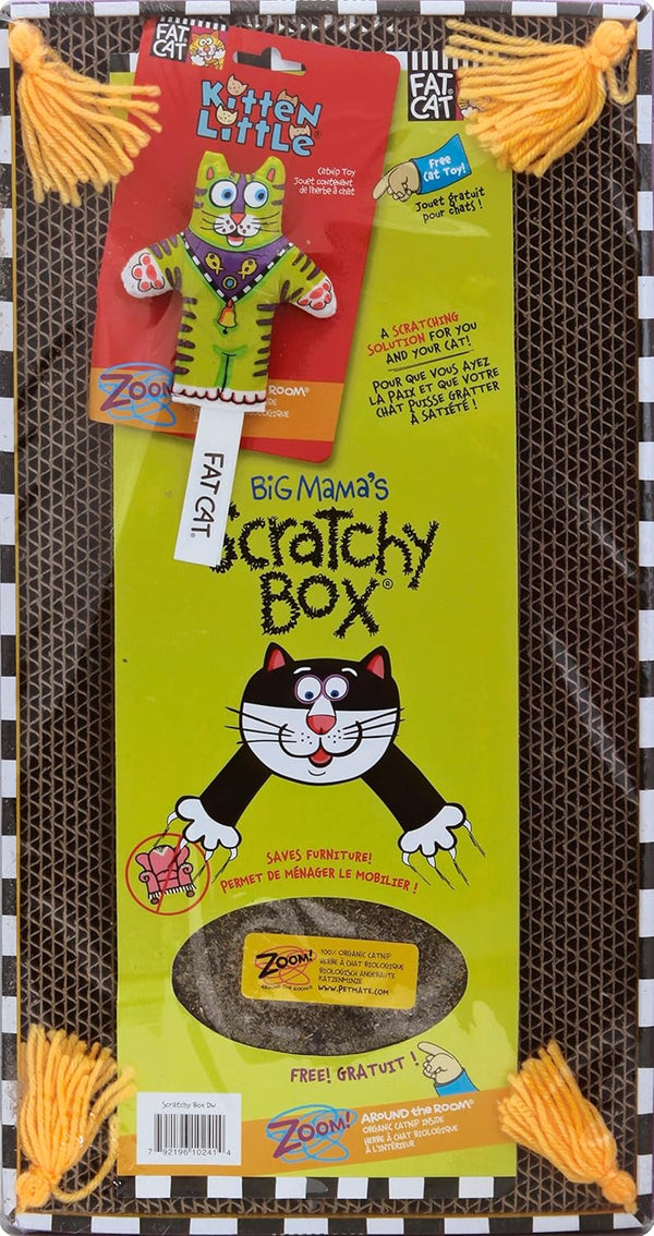 Big Mama's Scratch Cat Toy Box
