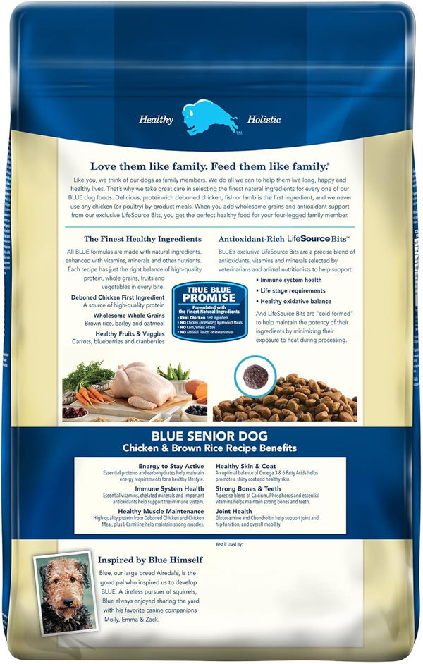 Blue Buffalo Life Protection Formula Senior Dry Dog Food - 30 lbs.