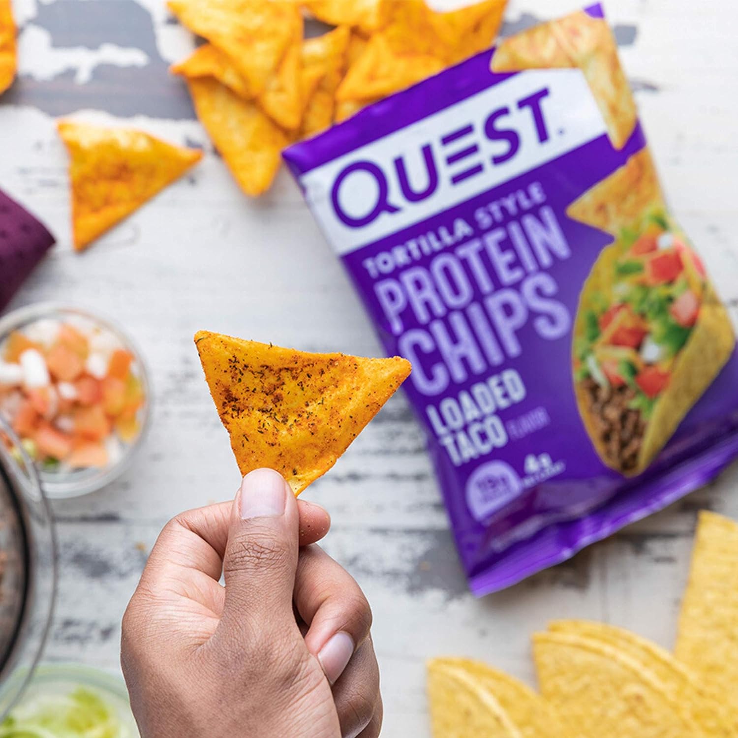 Quest Nutrition Loaded Taco Tortilla Chips - 8 oz.