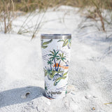 tervis Painted Tropical Paradise Triple Walled Insulated Tumbler Travel Cup - 30 oz.