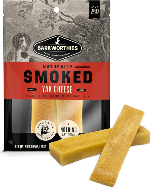 Barkworthies Hickory Smoked Yak Cheese - 2 ct.