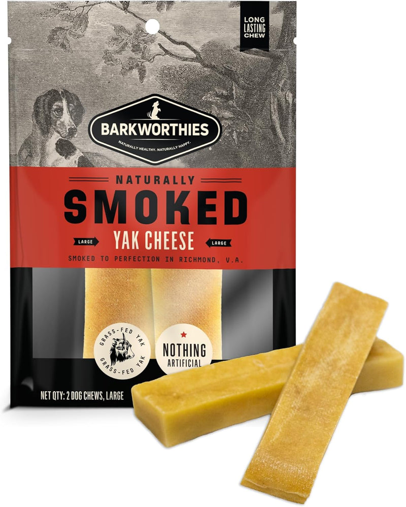 Barkworthies Hickory Smoked Yak Cheese - 2 ct.