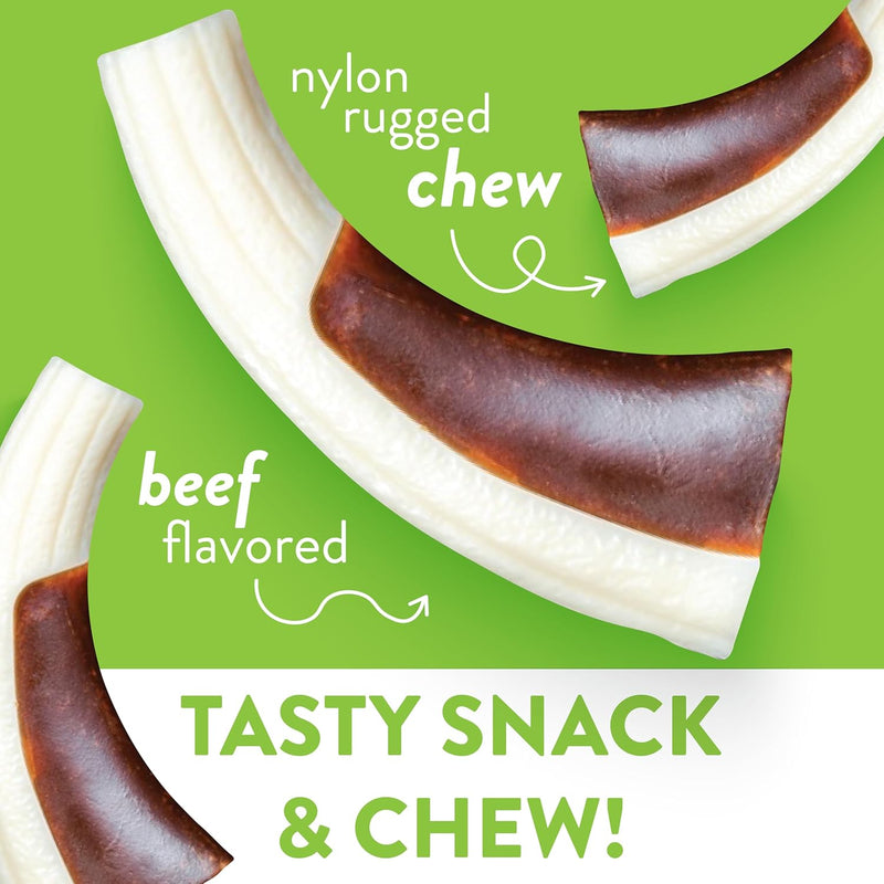 Spunky Pup Snack & Chew Antler Flavored Dog Chew Toy