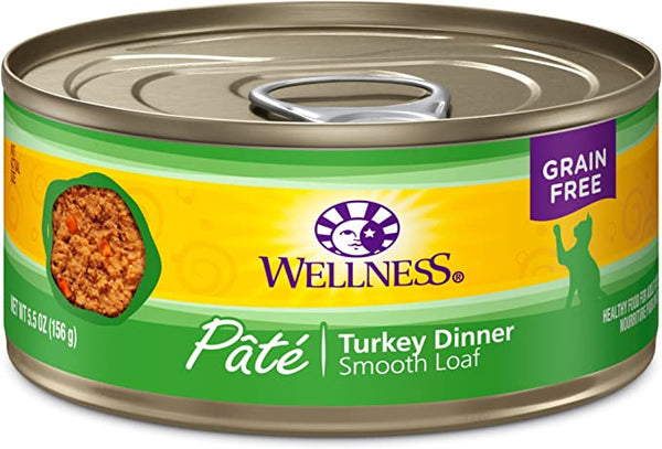 Wellness Complete Health Pate Turkey Wet Cat Food - 5.5 oz.