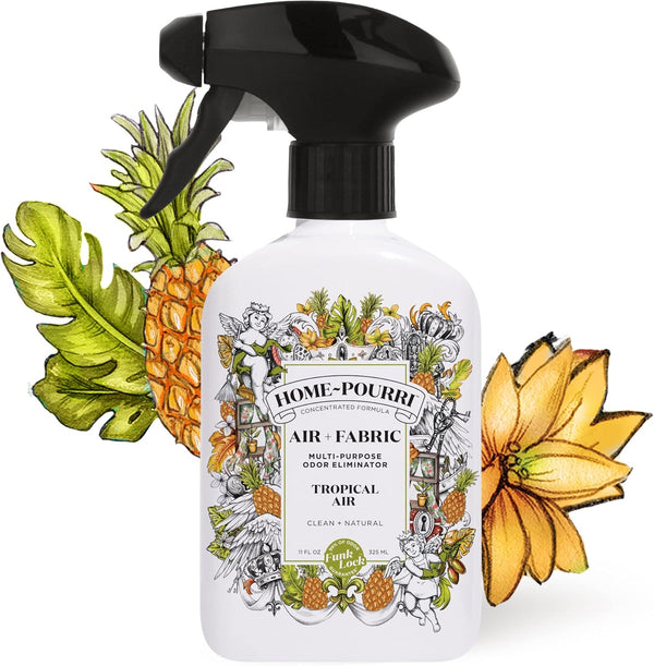 Home~Pourri Air + Fabric Multi-Purpose Odor Tropical Air Freshener Spray - 11 oz.