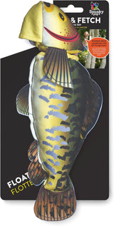 Spunky Pup Fly & Fetch Launching Plush Dog Toy - Fish