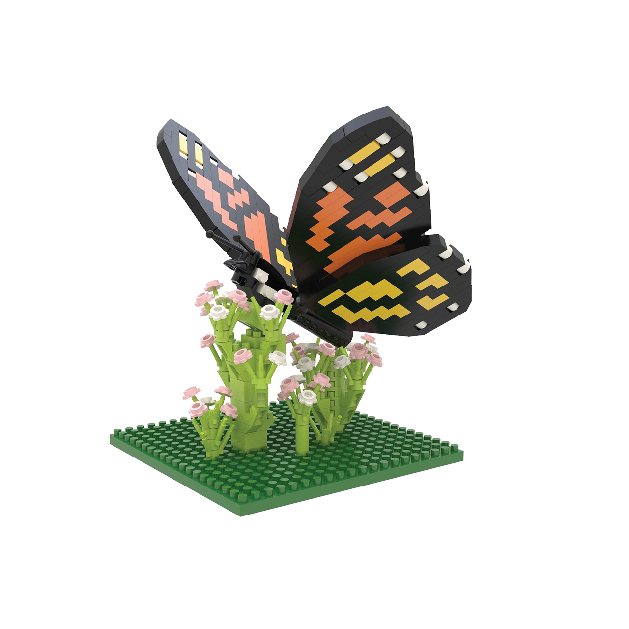 Impact Photographics Monarch Butterfly Mini Building Blocks Set