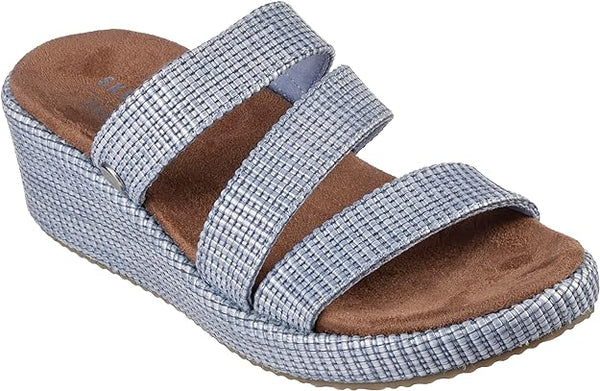 Skechers Womens Martha Stewart Arch Fit Beverlee Wedge Sandal