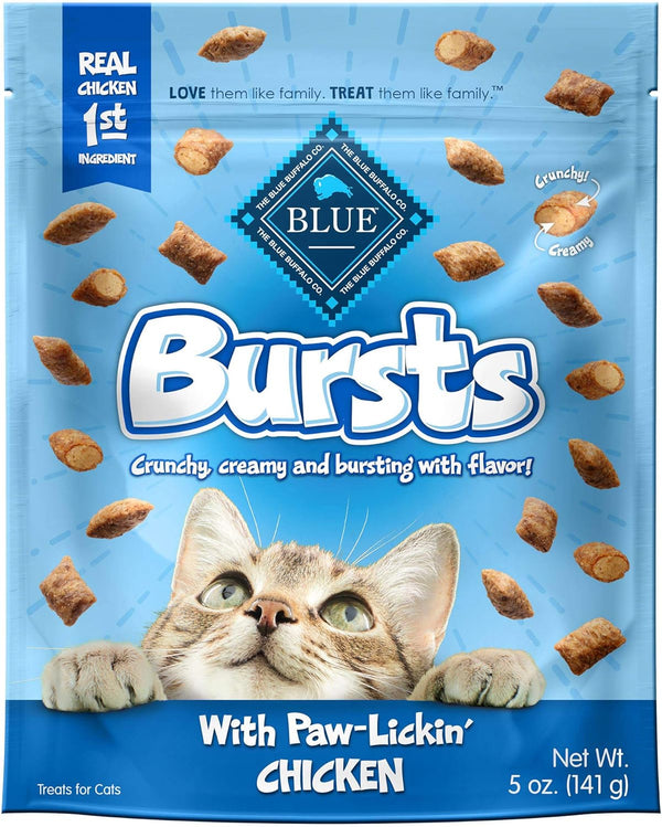 Blue Buffalo Burst Filled Chicken Cat Treats - 5 oz.