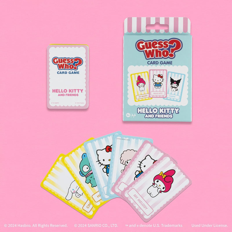 The OP Games Hello Kitty and Friends Gues WHO? Card Game