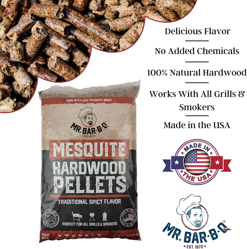 Mr. Bar-B-Q Mesquite Smoking Pellets - 20 lb.