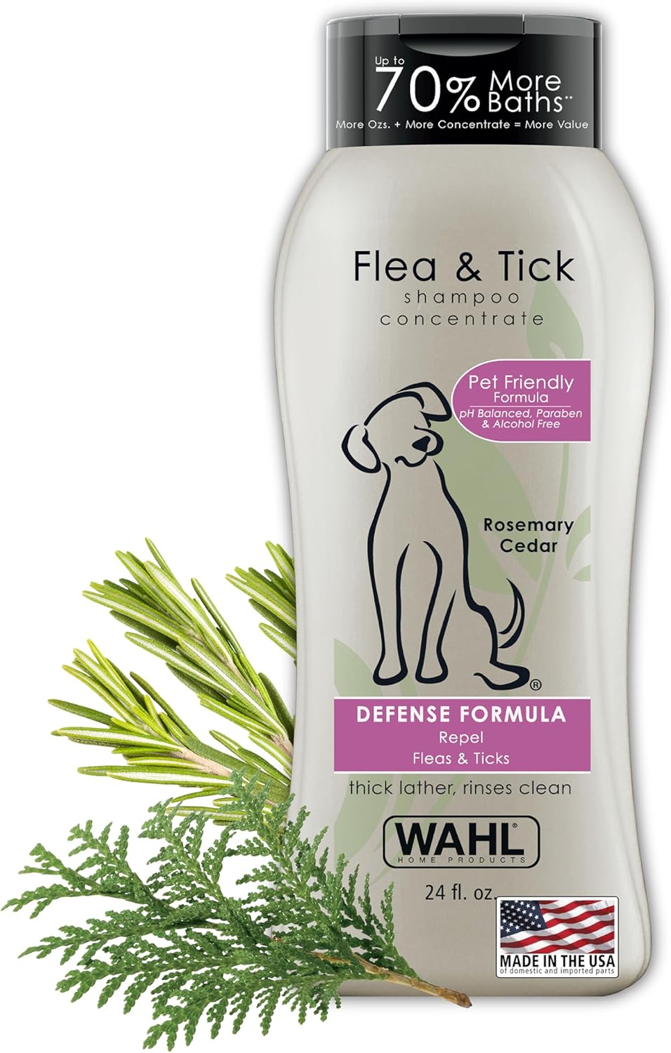 Wahl Flea & Tick Shampoo - 24 oz.