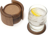 Lipper International Round Coaster Set - 7 Pc