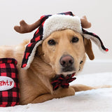 Huxley & Kent Antler Buffalo Check Pet Hat - Medium