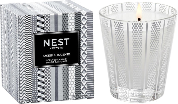 NEST New York Amber & Incense Scented Classic Candle