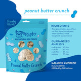 Spunky Pup Crunchy Biscuit Treats - Peanut Butter Crunch