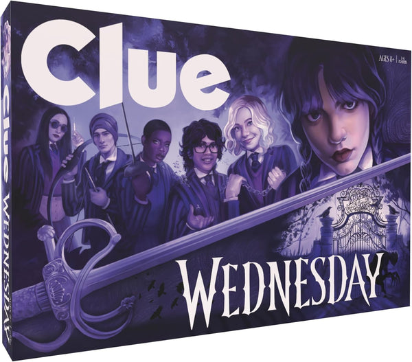 CLUE Wednesday Classic Board Game Inspired by The Netflix Original Series