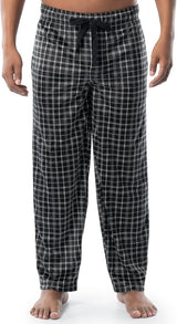 IZOD Mens Fleeced Plaid Sleep Pants