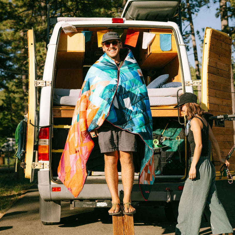 Rumpl Original Puffy Blanket - Deepwater