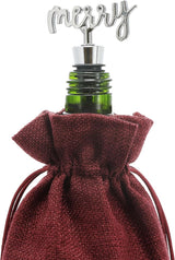 Pavilion Wonderful Wine Gift Bag Set - 13"