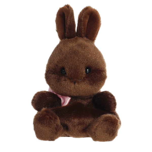 Aurora Palm Pals 5" Richie Chocolate Bunny Plush Toy