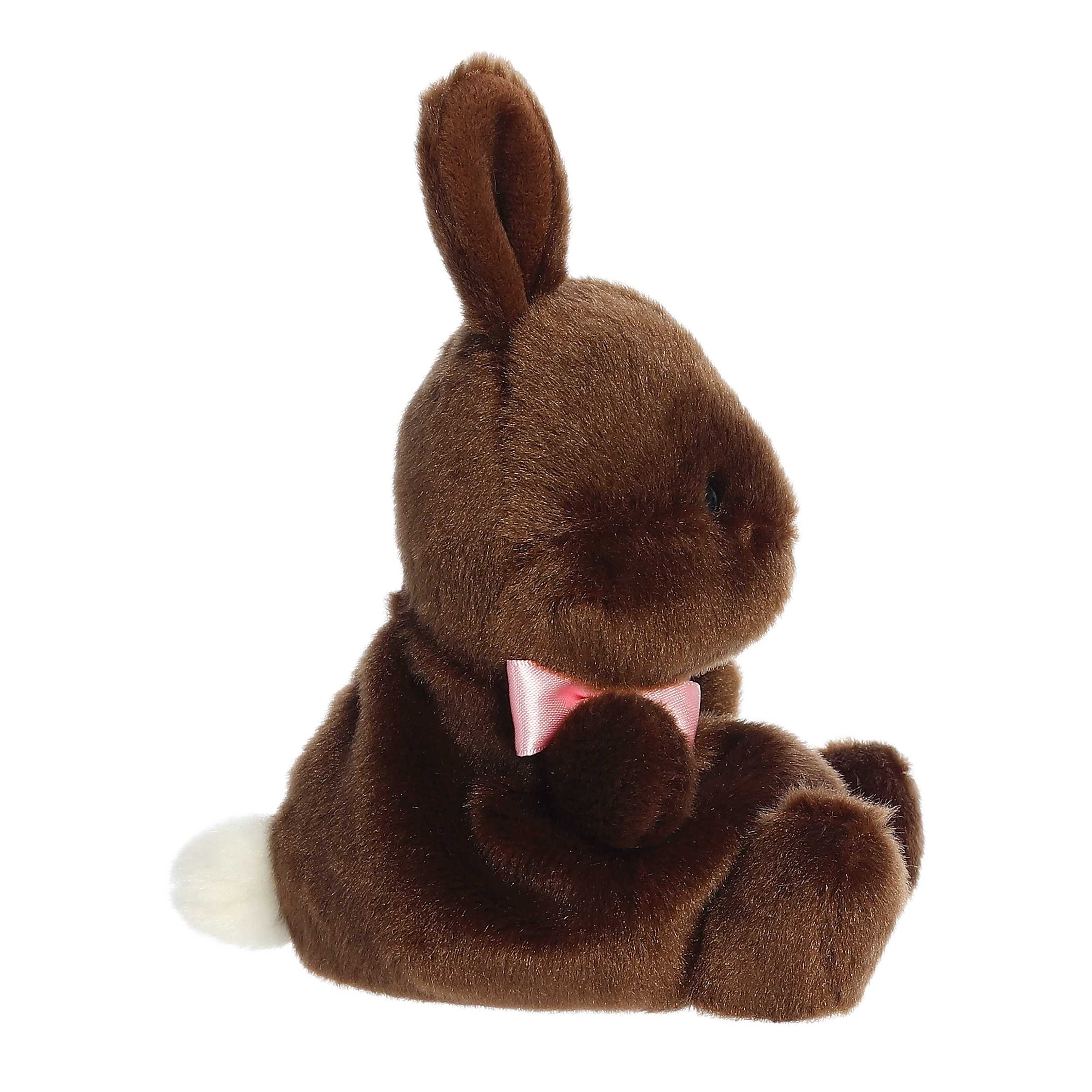 Aurora Palm Pals 5" Richie Chocolate Bunny Plush Toy