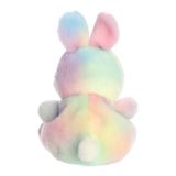 Aurora Palm Pals 5" Opal Rainbow Bunny Plush Toy