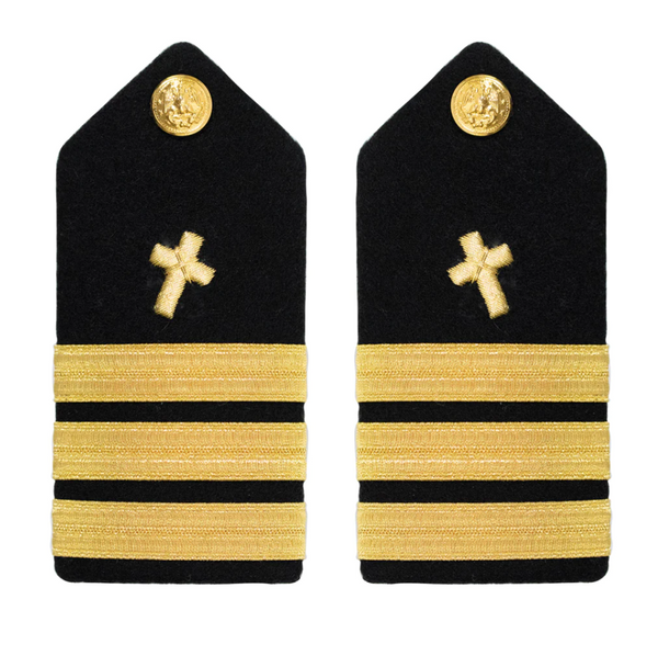 Vanguard Coast Guard Hard Shoulder Board Female Commander Jewish Chaplain
