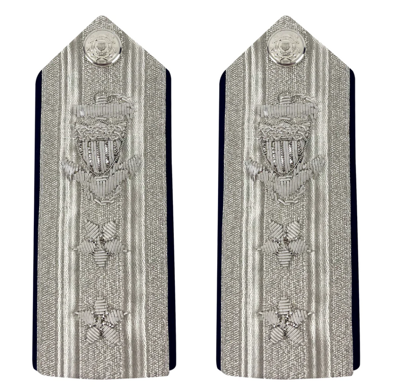 Vanguard CG Aux Hard Shoulder Board Female Navco & Narco (2 Stars Bullions)