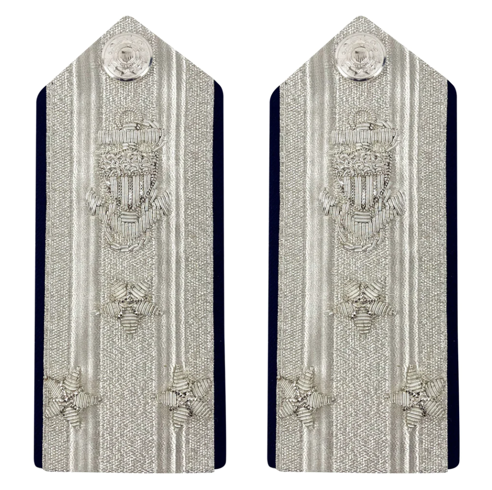 Vanguard CG Aux Hard Shoulder Board Female Naco (3 Stars Bullion)