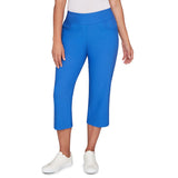 Ruby Rd. Womens Pull-On Silky Tech Capri Pants
